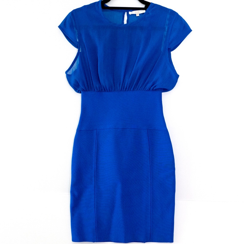 Stretta Blue Mini Dress